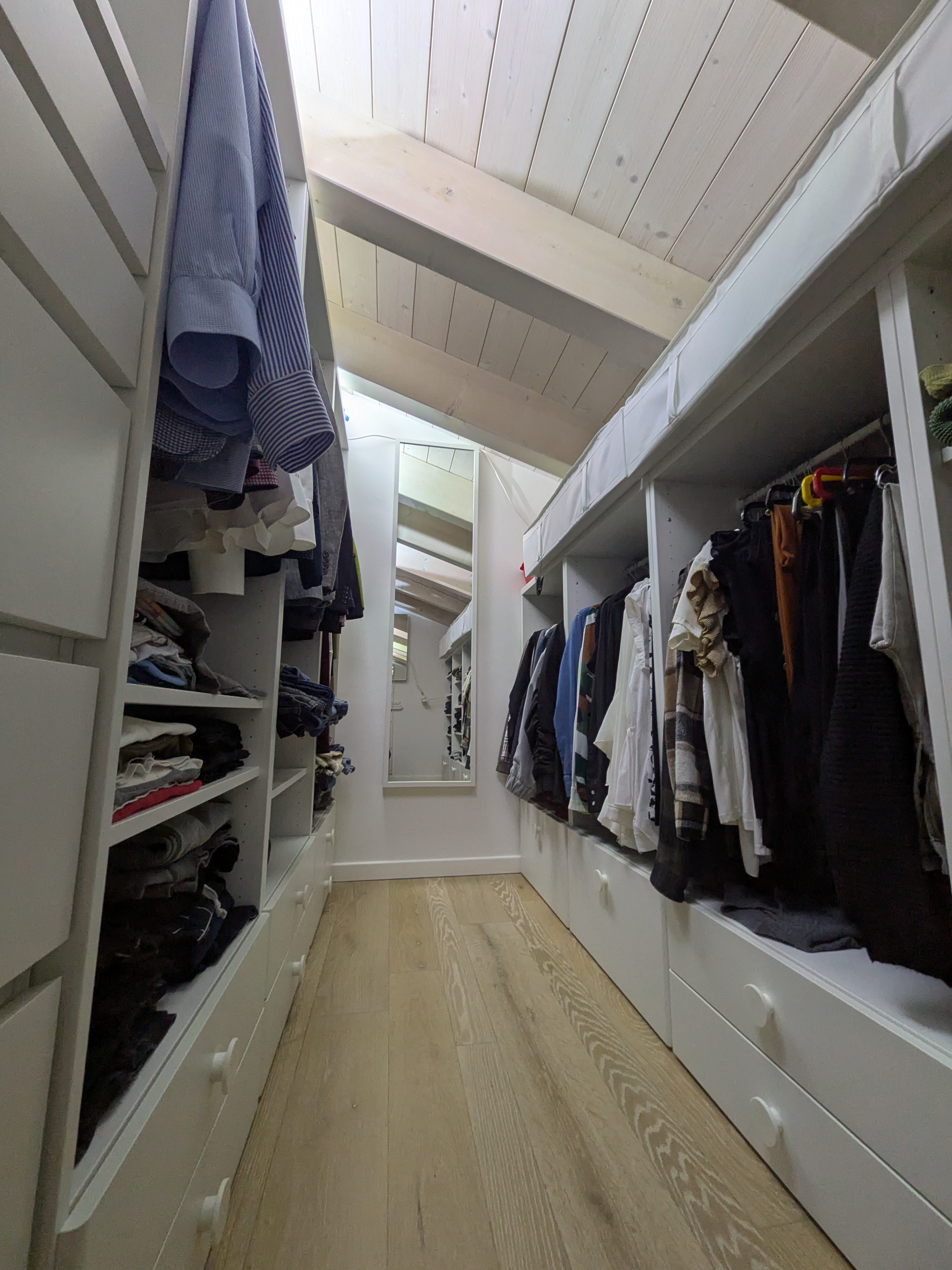 Cabina armadio walk-in